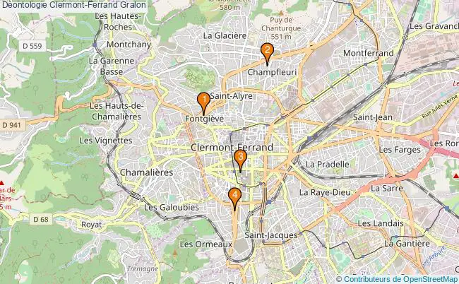 plan Déontologie Clermont-Ferrand Associations déontologie Clermont-Ferrand : 5 associations
