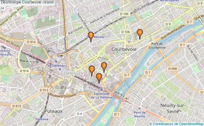 plan Déontologie Courbevoie Associations déontologie Courbevoie : 4 associations
