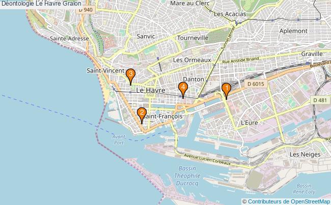 plan Déontologie Le Havre Associations déontologie Le Havre : 5 associations