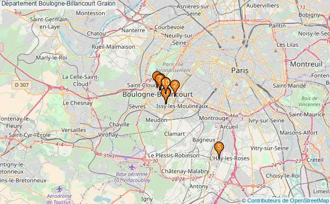 plan Département Boulogne-Billancourt Associations département Boulogne-Billancourt : 10 associations