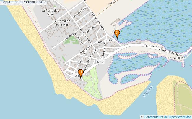 plan Département Portbail Associations département Portbail : 3 associations