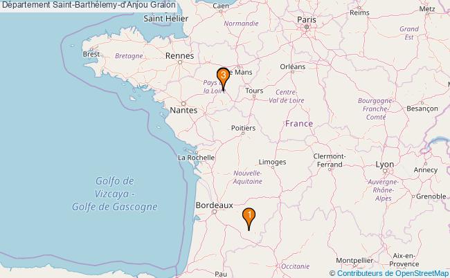 plan Département Saint-Barthélemy-d'Anjou Associations département Saint-Barthélemy-d'Anjou : 3 associations