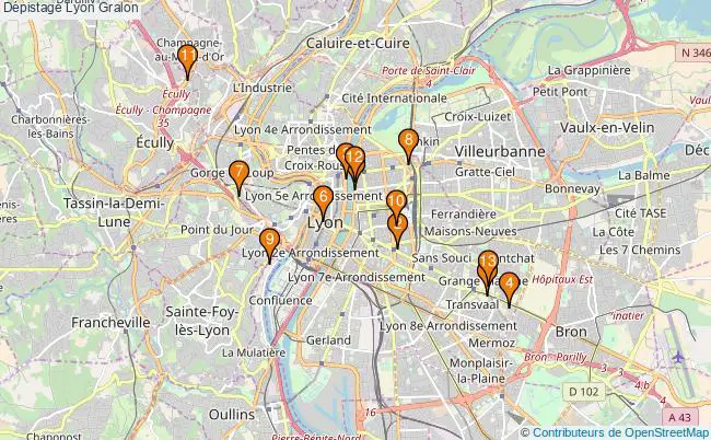 plan Dépistage Lyon Associations dépistage Lyon : 15 associations