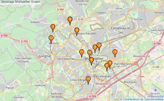 plan Dépistage Montpellier Associations dépistage Montpellier : 16 associations