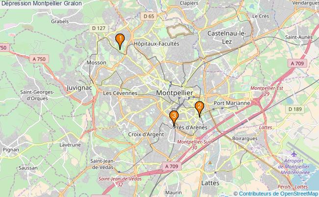 plan Dépression Montpellier Associations dépression Montpellier : 3 associations