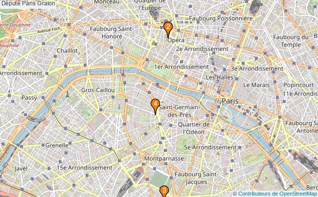 plan Député Paris Associations député Paris : 4 associations