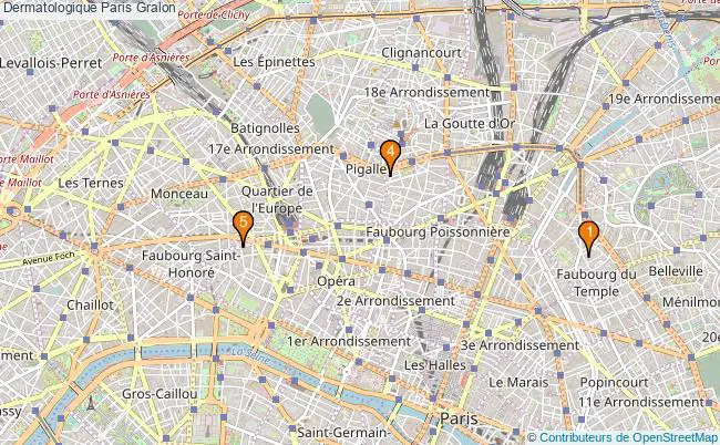 plan Dermatologique Paris Associations dermatologique Paris : 6 associations