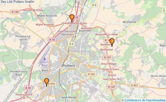plan Des Lois Poitiers Associations Des Lois Poitiers : 4 associations