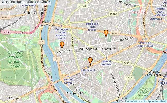 plan Design Boulogne-Billancourt Associations Design Boulogne-Billancourt : 6 associations