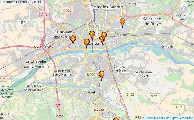 plan Destinée Orléans Associations Destinée Orléans : 9 associations