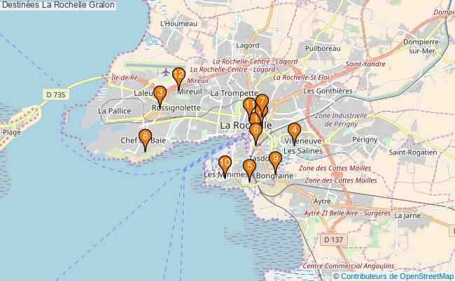 plan Destinées La Rochelle Associations destinées La Rochelle : 13 associations
