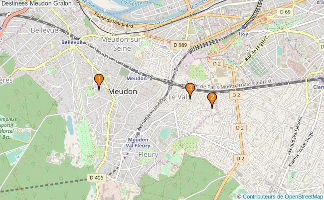 plan Destinées Meudon Associations destinées Meudon : 4 associations