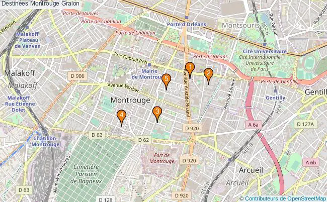 plan Destinées Montrouge Associations destinées Montrouge : 7 associations