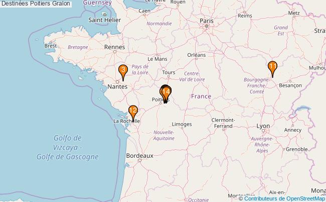 plan Destinées Poitiers Associations destinées Poitiers : 19 associations