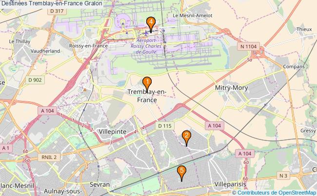 plan Destinées Tremblay-en-France Associations destinées Tremblay-en-France : 5 associations