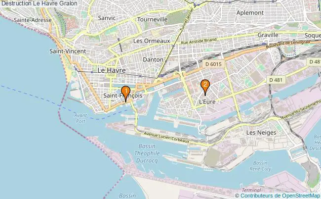 plan Destruction Le Havre Associations Destruction Le Havre : 4 associations