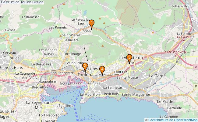 plan Destruction Toulon Associations Destruction Toulon : 4 associations