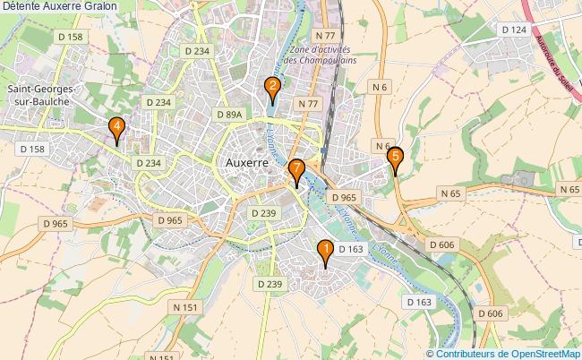 plan Détente Auxerre Associations Détente Auxerre : 7 associations
