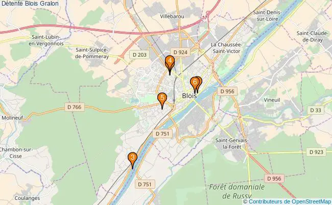 plan Détente Blois Associations Détente Blois : 7 associations
