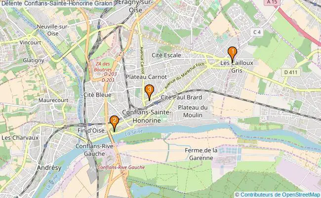 plan Détente Conflans-Sainte-Honorine Associations Détente Conflans-Sainte-Honorine : 4 associations