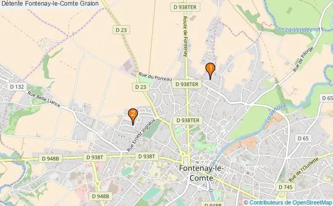 plan Détente Fontenay-le-Comte Associations Détente Fontenay-le-Comte : 3 associations