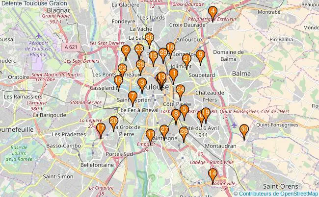 plan Détente Toulouse Associations Détente Toulouse : 45 associations