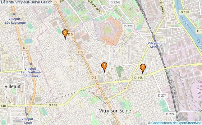 plan Détente Vitry-sur-Seine Associations Détente Vitry-sur-Seine : 3 associations
