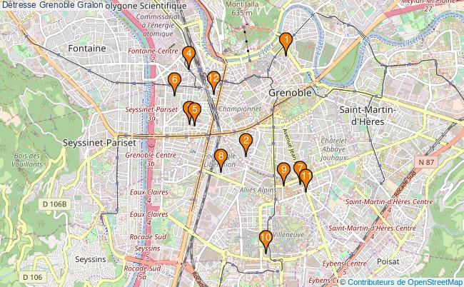 plan Détresse Grenoble Associations détresse Grenoble : 12 associations