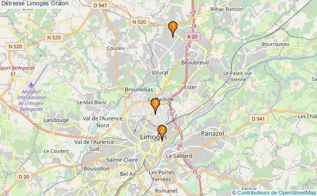 plan Détresse Limoges Associations détresse Limoges : 3 associations