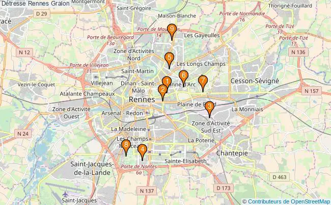 plan Détresse Rennes Associations détresse Rennes : 14 associations