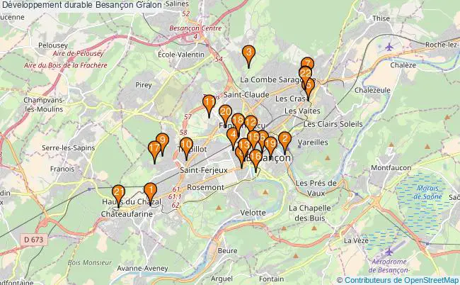 plan Développement durable Besançon Associations Développement durable Besançon : 29 associations