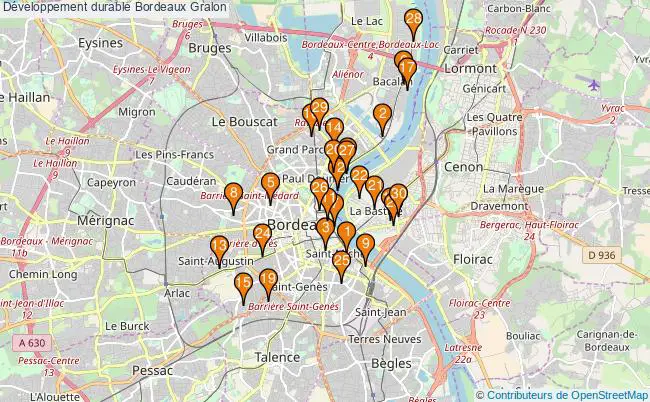 plan Développement durable Bordeaux Associations Développement durable Bordeaux : 125 associations