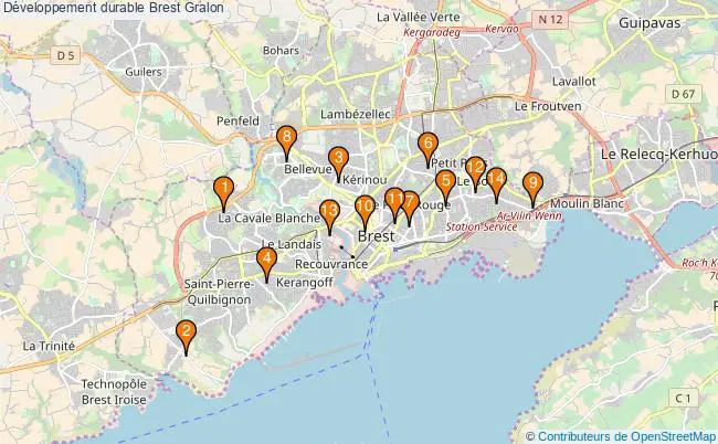 plan Développement durable Brest Associations Développement durable Brest : 18 associations