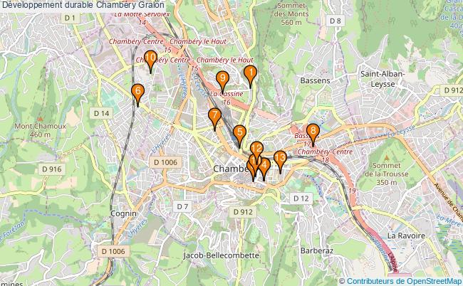 plan Développement durable Chambéry Associations Développement durable Chambéry : 16 associations