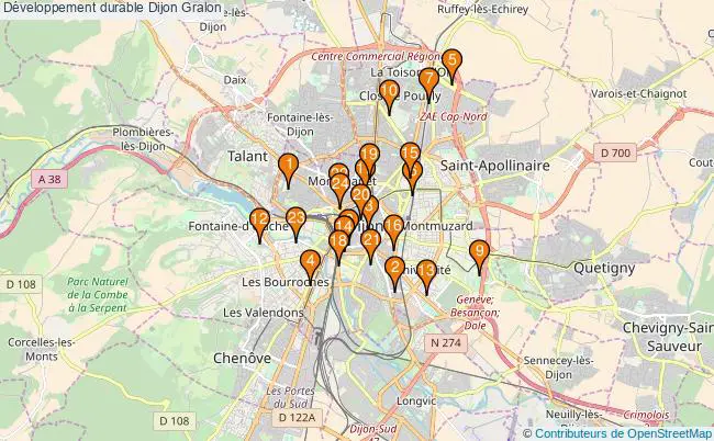 plan Développement durable Dijon Associations Développement durable Dijon : 24 associations