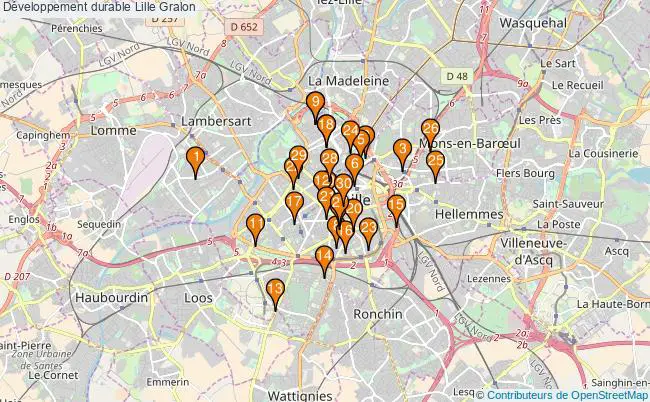 plan Développement durable Lille Associations Développement durable Lille : 141 associations