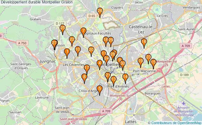plan Développement durable Montpellier Associations Développement durable Montpellier : 138 associations