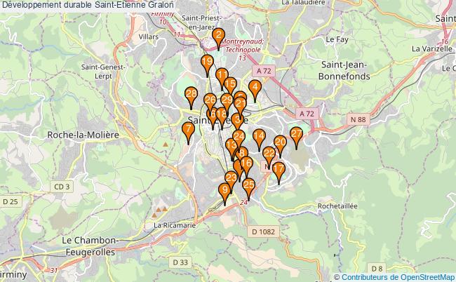 plan Développement durable Saint-Etienne Associations Développement durable Saint-Etienne : 38 associations