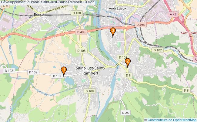plan Développement durable Saint-Just-Saint-Rambert Associations Développement durable Saint-Just-Saint-Rambert : 4 associations
