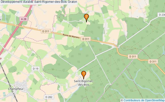 plan Développement durable Saint-Rigomer-des-Bois Associations Développement durable Saint-Rigomer-des-Bois : 2 associations
