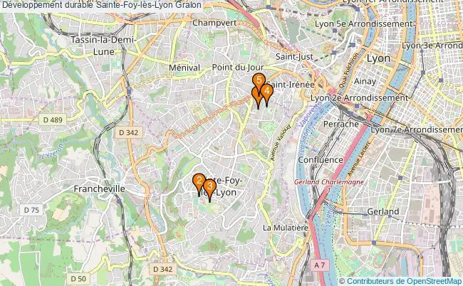 plan Développement durable Sainte-Foy-lès-Lyon Associations Développement durable Sainte-Foy-lès-Lyon : 4 associations