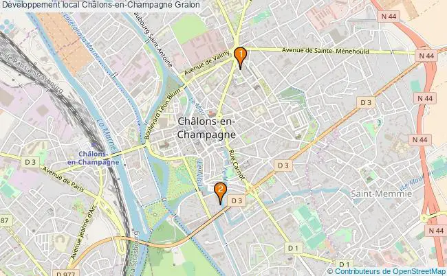 plan Développement local Châlons-en-Champagne Associations développement local Châlons-en-Champagne : 2 associations
