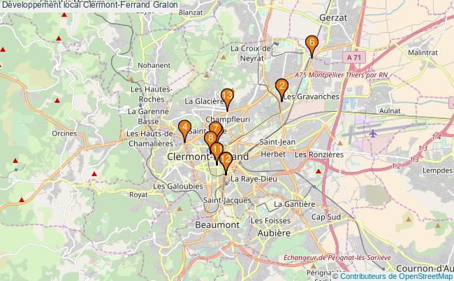 plan Développement local Clermont-Ferrand Associations développement local Clermont-Ferrand : 11 associations