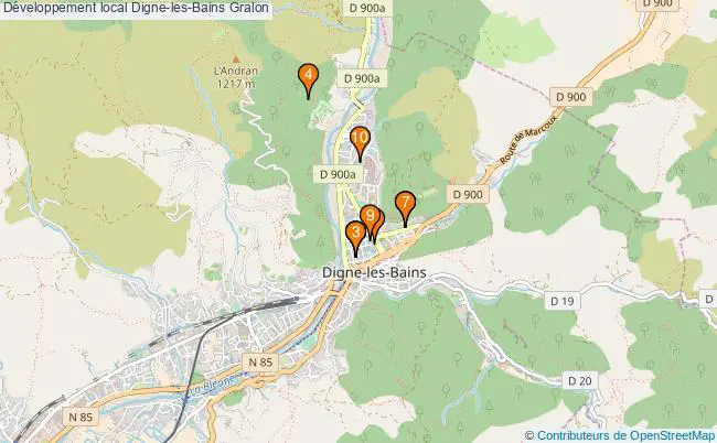 plan Développement local Digne-les-Bains Associations développement local Digne-les-Bains : 9 associations