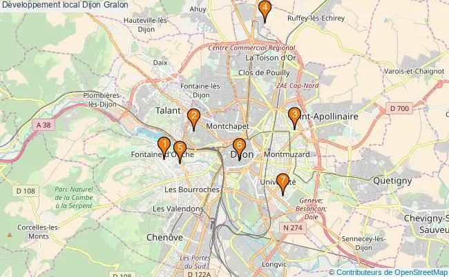 plan Développement local Dijon Associations développement local Dijon : 6 associations