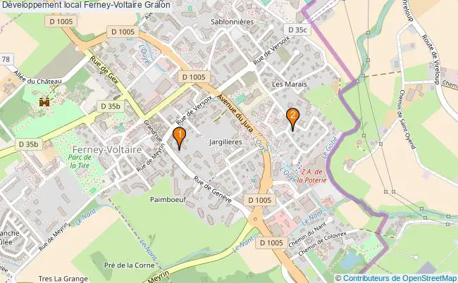 plan Développement local Ferney-Voltaire Associations développement local Ferney-Voltaire : 4 associations
