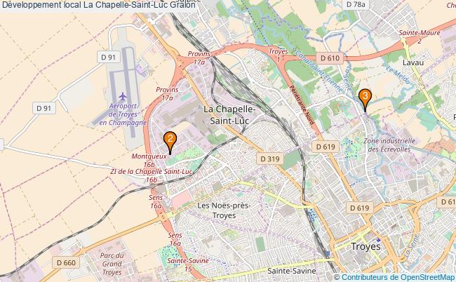 plan Développement local La Chapelle-Saint-Luc Associations développement local La Chapelle-Saint-Luc : 3 associations