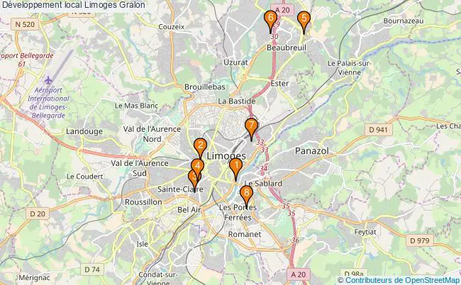 plan Développement local Limoges Associations développement local Limoges : 9 associations