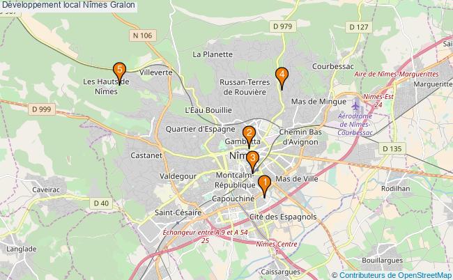 plan Développement local Nîmes Associations développement local Nîmes : 5 associations