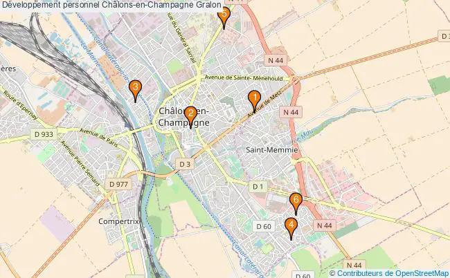 plan Développement personnel Châlons-en-Champagne Associations développement personnel Châlons-en-Champagne : 8 associations